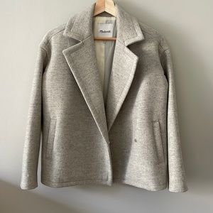 Madewell Stone Short Swing Jacket, XS